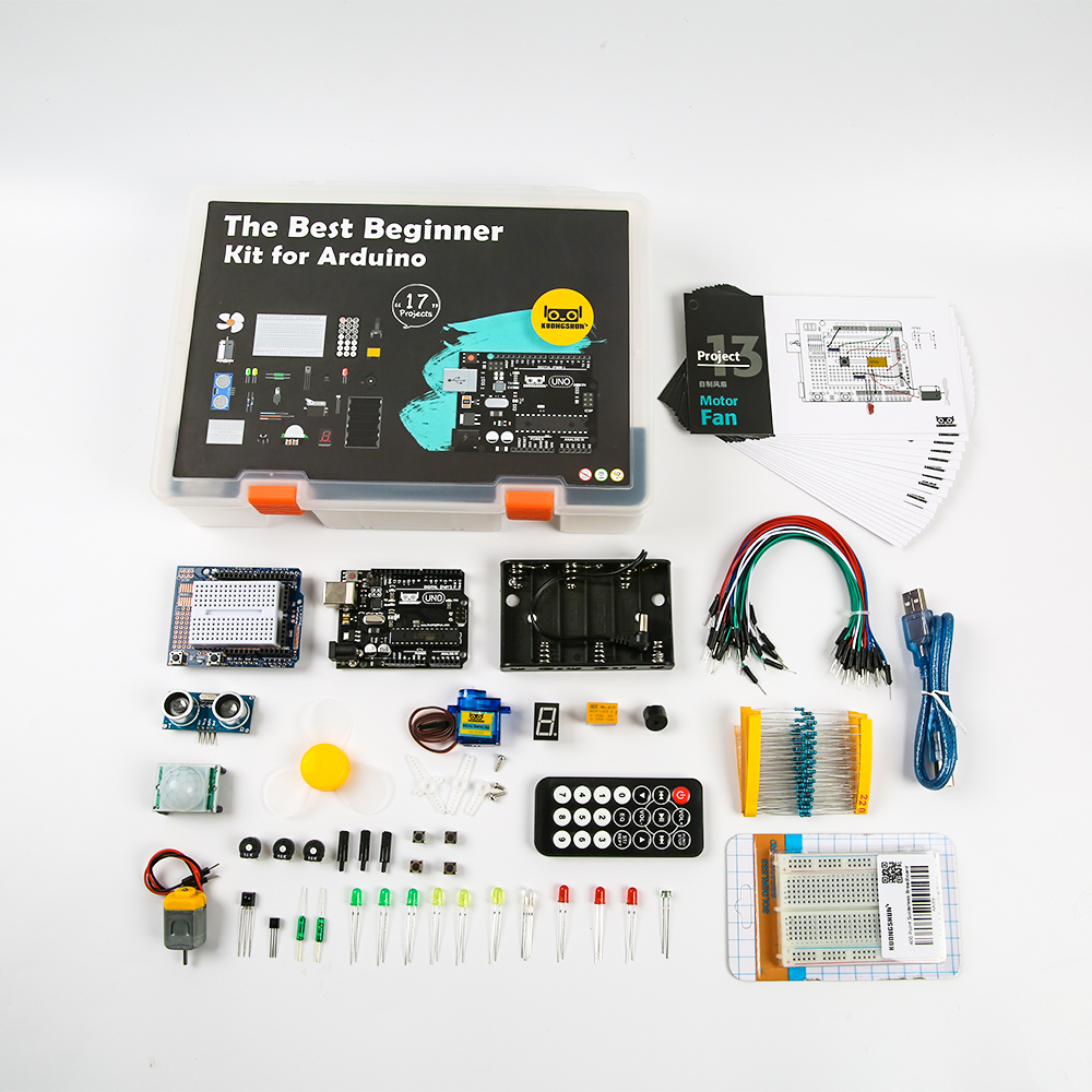 Набор для начинающих Arduino UNO R3 DIP